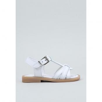 Krack Kids BEADS Sandalia Plana bebé niña Blanco (hasta talla 30)