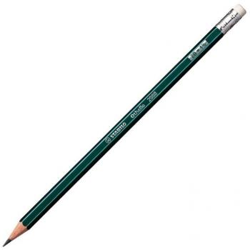 STABILO Bleistift Othello mit Radierer, Härtegrad: 2B