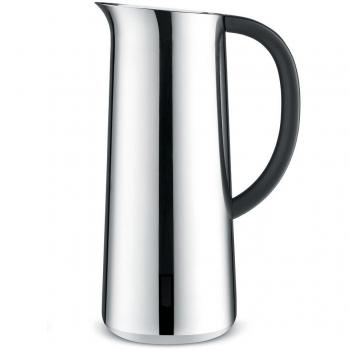 Alessi Nomu NF05 Jarra de Diseño Termo-aislante en Acero y Resina Termoplástica