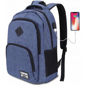 YAMTION Mochila Hombre,Mochila Portatil,Mochilas Escolares Juveniles