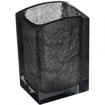 Gedy Antares Portacepillos, Resina, Gris, 6.2 X 8 X 11.7