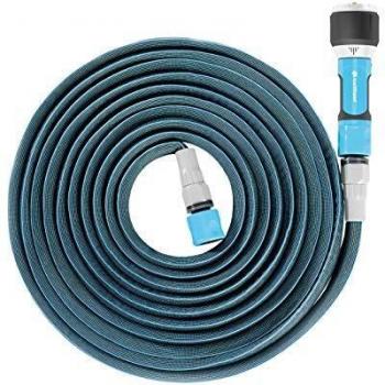 Cellfast Set riego ZYGZAG con manguera expandible 7,5 a 15 m