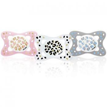 DODIE Sucette Anatomique Silicone Bébé Chic 6 m+ Coloris Aléatoire