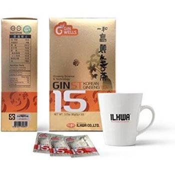 Té de Ginseng Coreano Il Hwa GINST15 - Paquete de 30 Sobres Solubles