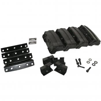 Thule 183078 Kit Adaptador Personalizado para Montar un Sistema de portaequipajes en vehículos seleccionados, Set de 4
