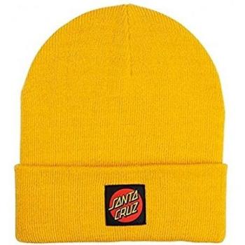 Santa Cruz Classic Label Beanie - Gorro con diseño de mostaza