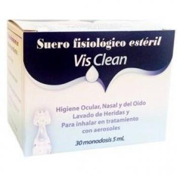 VISCLEAN SUERO FISIOLO UNIDOS 5 ML 30 UN