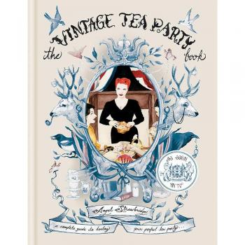 Libro de recetas y decoración para fiestas de té vintage por Angel Adoree