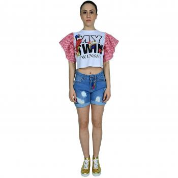 Twin Set - Camiseta sin Mangas - para Mujer BIC.Ottico S