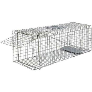 Trampa galvanizada para capturar animales vivos 80 cm