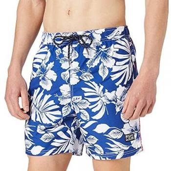 Superdry Hawaiian Swim Short Bermudas, Campus Cobalt, M para Hombre