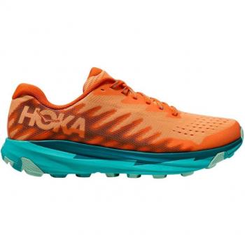 Hoka One One Torrent 3 Zapatillas de Correr Naranja Turquesa, Talla EU 45 1/3