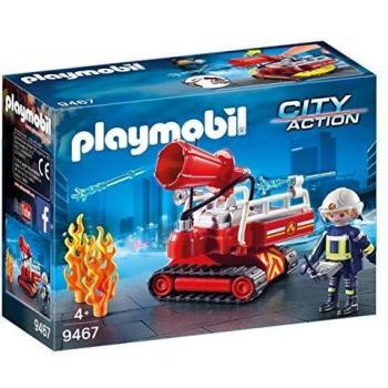 PLAYMOBIL- Robot de Extinción Juguete, Multicolor