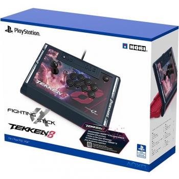 Hori Tekken 8 Fighting Stick Alpha - Premium Gaming Controller for PC, PS4, and PS5
