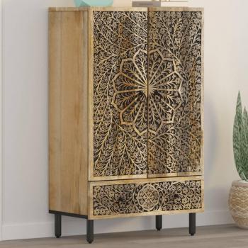 vidaXL Highboard 60x33x100 cm Solid Wood Mango