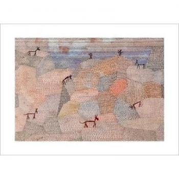 Landschaft mit eseln, 1932 Art impresión por Paul Klee, 47 cm x 60 cm