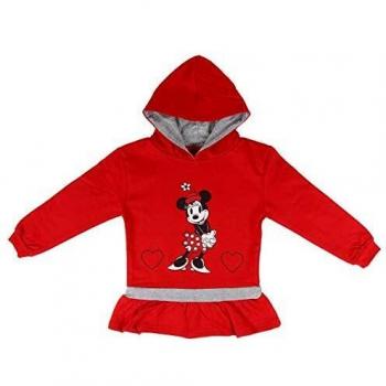 Artesania Cerda Sudadera con Capucha Minnie, Rojo