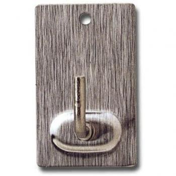 Saint/Genis - Colgador adhesivo acero saint genis - 2040-1+ - 41x25x17 mm