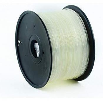 Filamento ABS para impresoras 3D. 1.75 mm de diametro. transparente. carrete de 1kg