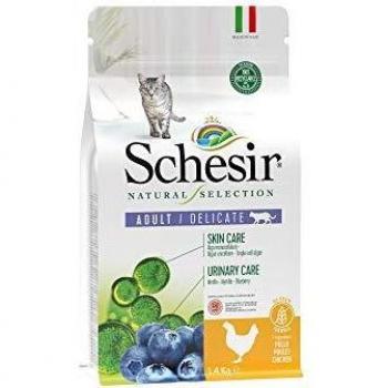 Schesir, Pienso Completo Y Equilibrado para Gatos Adultos, Línea Natural Selection con Alto Contenido