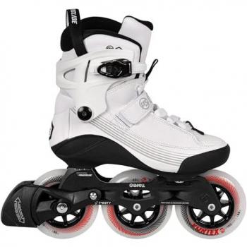 Powerslide Swell Stellar Jr. 100 Patines en Línea para Niños (Blanco, Tallas 38-39)