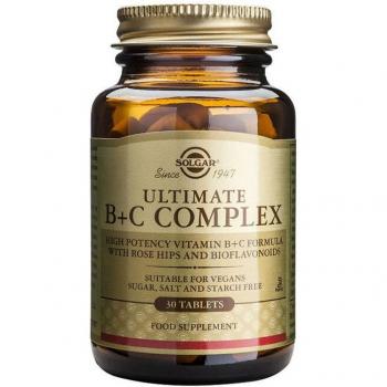 Solgar Ultimate B+C Complex 30 Tablets