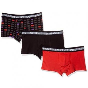 Diesel, UMBX-Damienthreepack Boxer 3pack, Negro, DSL_00ST3V 0WAVA E4799 - L