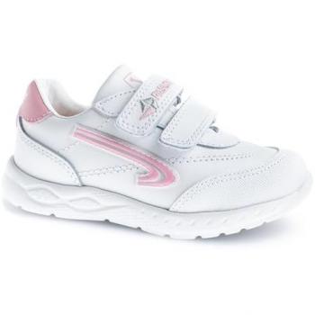 Zapatillas Deportivas de Piel Blanca para Niña Pablosky 297007