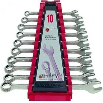 Tengtools 6510A - Juego de 10 llaves combinadas