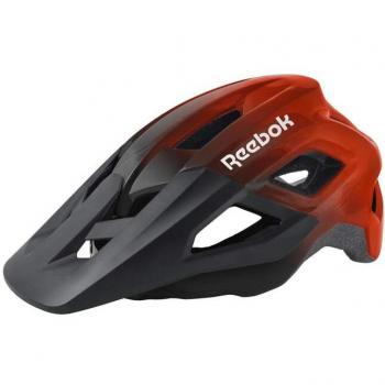 Casco de Ciclismo para Adultos Reebok Negro Rojo con Visera