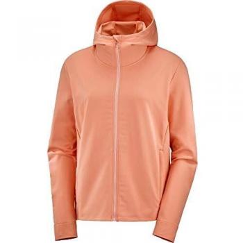 SALOMON Comet Sudadera, Mujer, Papaya, XL