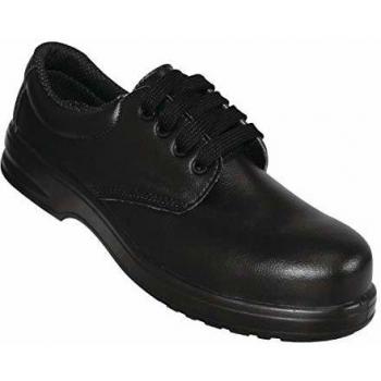 Zapatos de Seguridad Lites Slipbuster Negros con Cordones Talla 42