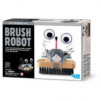 Juego de construcción robot cepillo 4M - Robot limpiador interactivo