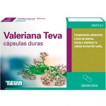 Valeriana TEVA 30 Cápsulas Duras