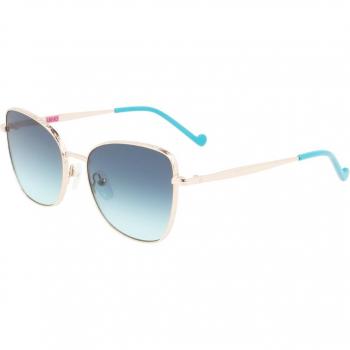 Liu Jo LJ3101S 714 Unisex Cat Eye Sunglasses Gold Size 52