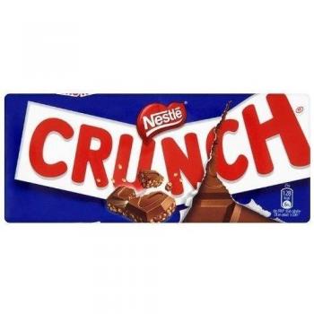 Nestlé Crunch Chocolate con Leche con Cereales Tostados, 100g