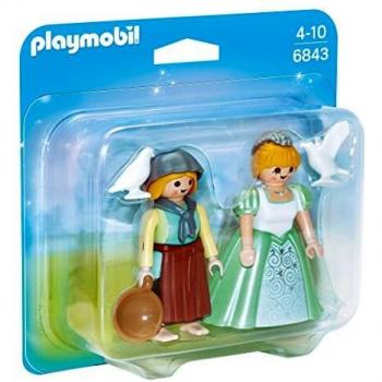 Conjunto Doble Playmobil: Princesa y Granjera