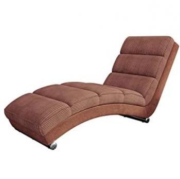 Diván Comfivo 109, Tumbona de Relax Tapizada, Poso 29 + Kronos 29, 180 x 62 x 84cm, Patas de Plástico