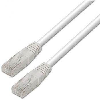 CABLE RED UTP CAT6 RJ45 AISENS BLANCO