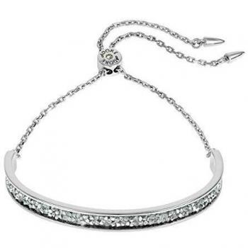 adore Brazalete Modelo Pulsera Allure Plateada con Swarovski. Marca