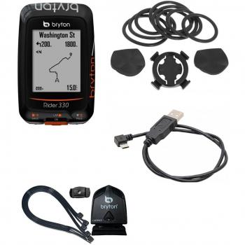 Ciclocomputador GPS Bryton Rider 330H HRM/GPS Bike Computer Bryton Rider 330H