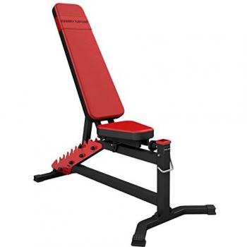 Marbo Sport Banco de entrenamiento con pesas ajustable en ambos lados MS-L102