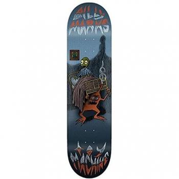 Tabla de Skate Toy Machine Pro Billy Marks Under The Bed 8.0 Azul Naranja