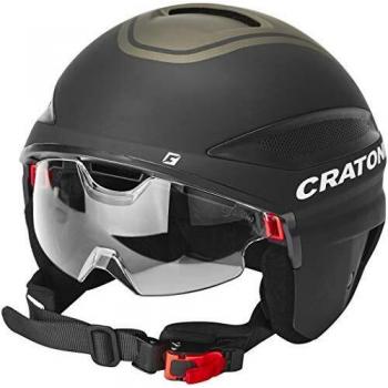 Cratoni Vigor Casco de Bicicleta, Unisex Adulto, Negro, XL