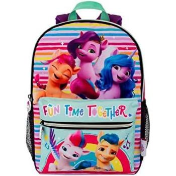 Mochila Infantil My Little Pony Movie - 38 cm x 32 cm x 14 cm - 100% poliéster - Correas acolchadas ajustables