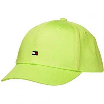 Tommy Hilfiger BB Cap Gorro/Sombrero, Lime Green, X-Large Unisex niños