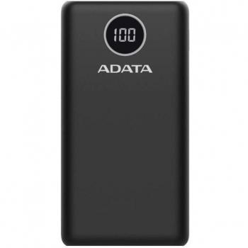 POWER BANK ADATA 10 000MAH 2XUSB TIPO C NEGRO BATERIA PORTATIL AP10000QCD DGT CBK