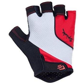 Spiuk XP Guantes Cortos, Hombre, Blanco/Rojo / Negro, XS