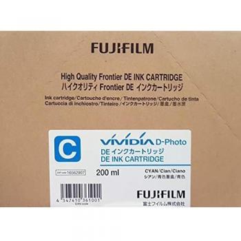 Cartucho de Tinta Cyan 200ml para Impresora Fuji Frontier DE100