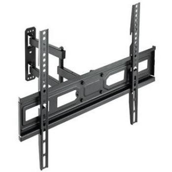 TooQ LP7863TN-B Soporte de Pared Giratorio e Inclinable para Pantallas de 37 a 70, VESA hasta 600x400, Carga Máxima 35 kg, Color Negro